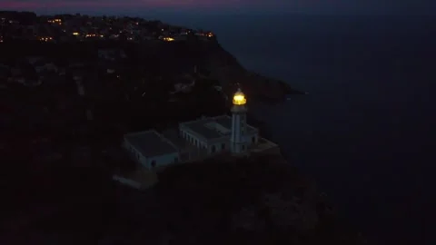 Faro de Xabia_Javea Lighthouse 스톡 동영상 312340941