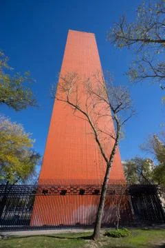 Faro del Comercio (Commerce's Lighthouse) landmark inMonterrey, Mexico Stock Photos