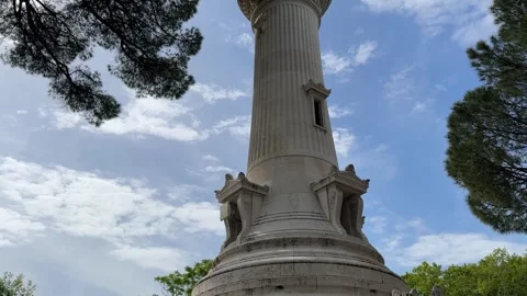 Faro del Gianicolo – The Janiculum Lighthouse in Rome, Italy Stock-Footage 309871658