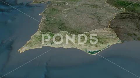 Portugal Map and Satellite Image