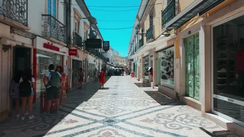 Faro Town in Algarve, Portugal Stock Footage 327631663