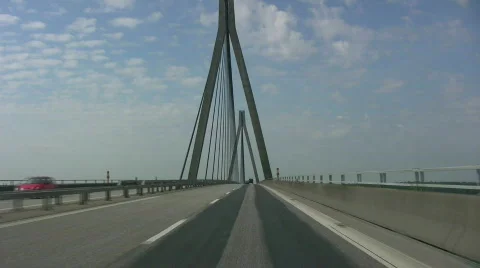 The Faroe Bridge Video stock 398903