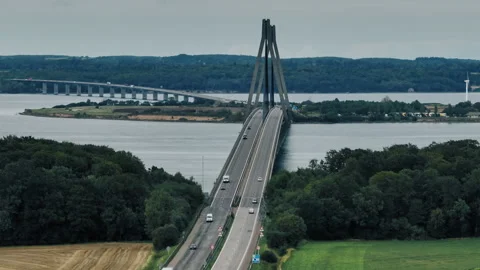 Faroe Bridge Video stock 263805747