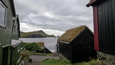 Faroe Island Cliffs,  Stock Footage 273585852