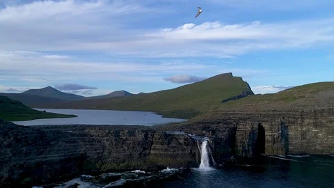 Faroe islands 15 Vídeo Stock 125680987