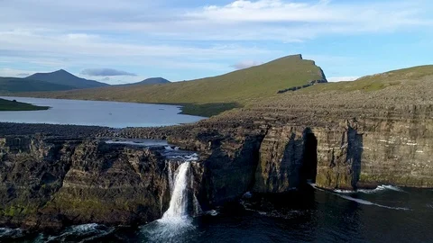 Faroe islands 19 Vídeos de archivo 125681129