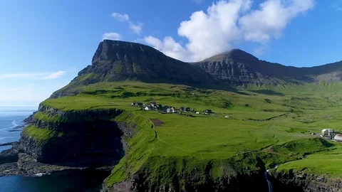 Faroe islands 2 Stock Footage 125679957
