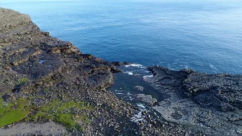 Faroe islands 8 Stock Footage 125680772