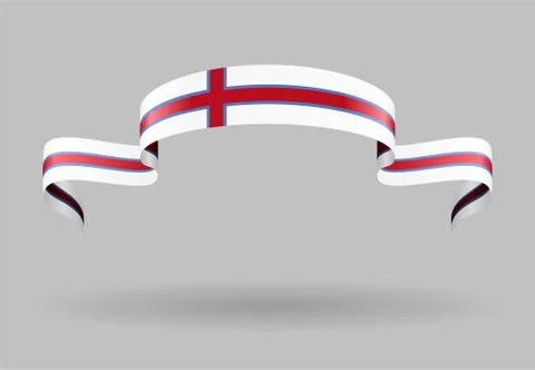 Faroe Islands flag background. Vector illustration Illustration