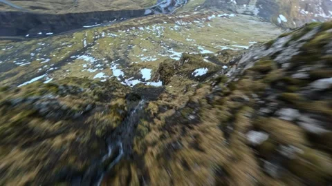 Faroe islands FPV 動画素材 304734015