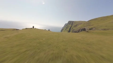 Faroe islands FPV 動画素材 304899854