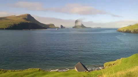 Faroe Islands Landscape 스톡 동영상 131036914