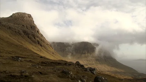 Faroe Islands Timelaps 6 Stock Footage 129869766