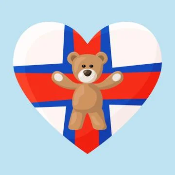 Faroese Teddy Bears Stock Illustration