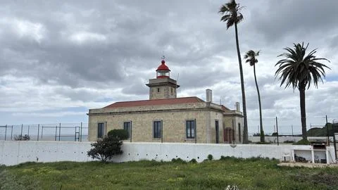 Farol da Ponta da Piedade Algarve coastline near Lagos, Portugal Foto stock