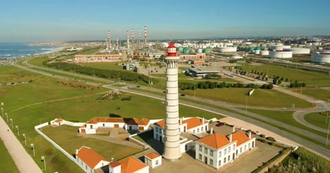 Farol de Leça da Palmeira Stock Footage 220879438