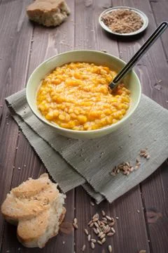 Farro chowder Stock Photos