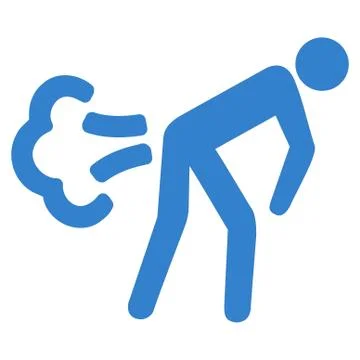 Fart Icon Illustrazione stock