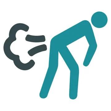 Fart Icon 스톡 일러스트