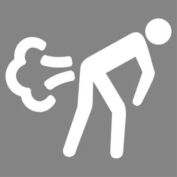 Fart Vector Icon Stock Illustration