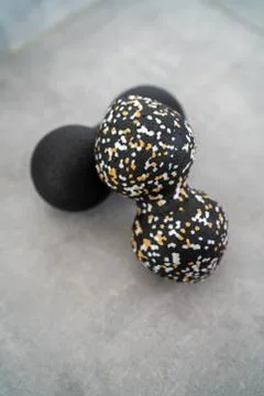 Fascia balls in form of a bone Stock Photos