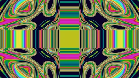 Fascinating Abstract Flowing Multicolored Background VJ Loop Video stock 171713861