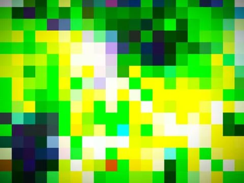 A fascinating colorful pattern of geometric design of rectangles Stock Illustration