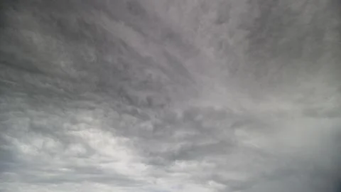The fascinating dynamic cloud patterns that were captured in a variety of weathe Foto stock