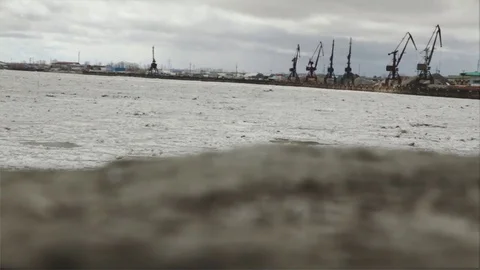 Fascinating mooring Stock Footage 75067638
