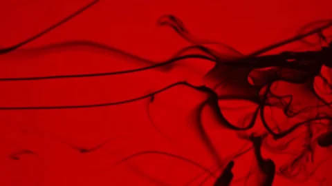 Fascinating movement of black abstract lines on a black background. Vídeos de archivo 266053832