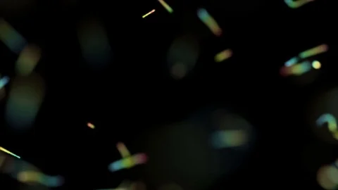 Fascinating movements of particles in space. background. organic movements Stock Footage 81398463