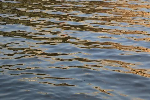 Fascinating patterns on the water Stock Photos