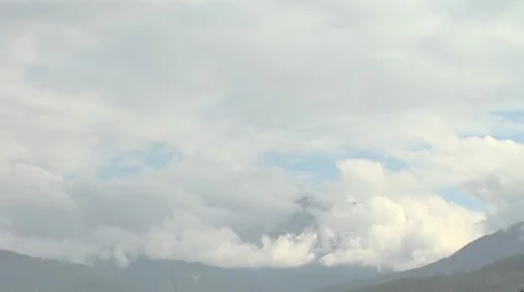 Fascinating Timelapse in The Alps Stockbeeldmateriaal 22031785