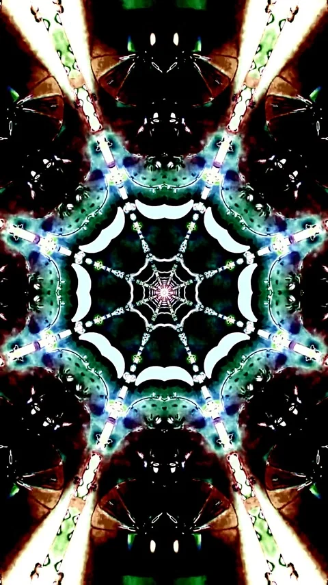 Fascinating tunnel video vj loop screensaver offers immersive visual experi.. Stock Footage 321263966