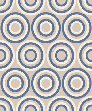 Fashion abstract pattern with circles Stock Illustration