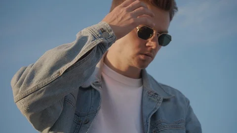 Fashion boy Stock Footage 88475905