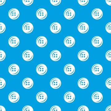 Fashion button pattern seamless blue 스톡 일러스트