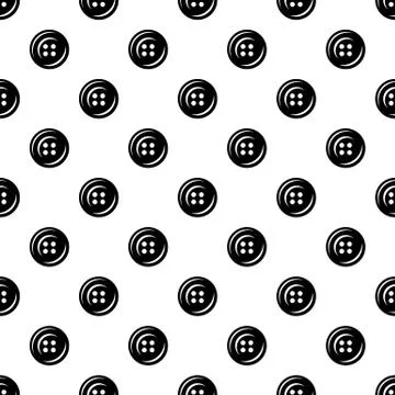 Fashion button pattern vector seamless イラスト素材