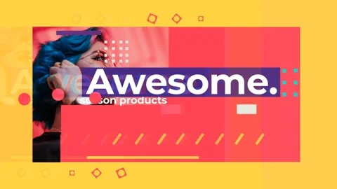 Fashion Colorful Intro Stock After Effects