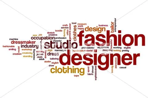 Fashion Designer Word Cloud
