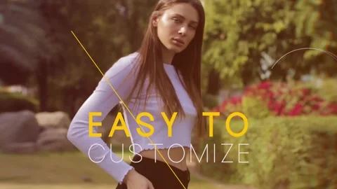 Fashion Dynamic Promo 스톡 After Effects