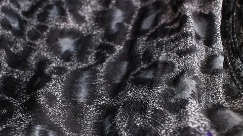 Fashion fabric rotating texture pattern closeup footage Video stock 97235761