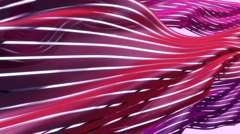 Fashion flow fabric loop+alpha Stock Footage 5574799