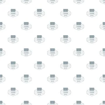 Fashion handbag pattern vector seamless 스톡 일러스트