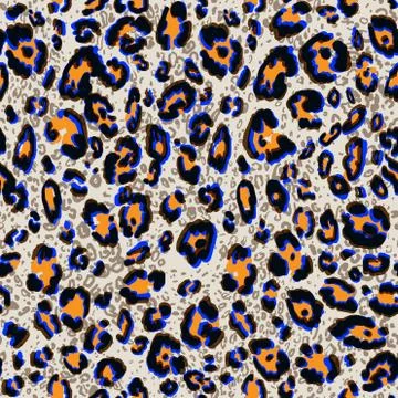 Fashion leopard pattern Stock Illustration