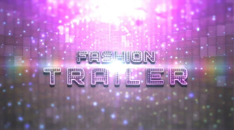 After Effects: Fashion Light Trailer ( Unlimited ) #33206179