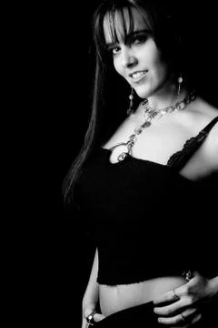 Fashion model - posing Stock-Fotos