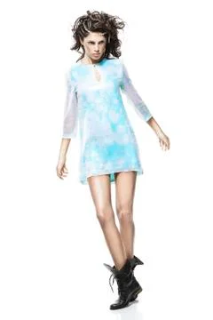 Fashion model posing Stock Photos