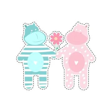 Fashion patch badge Stock Illustration