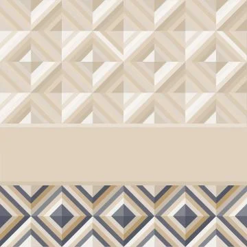 Fashion pattern with square diamonds Stock Illustration